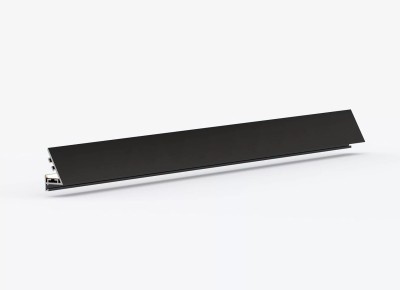 Микроплинтус Laconistiq LIGHT черный анодированный (2450х5х16х25мм)
